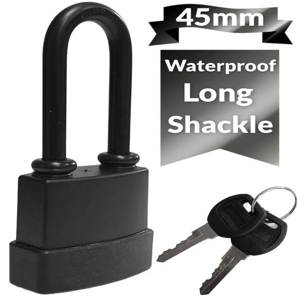 Anti-theft Heavy Duty Padlocks Durable Anti-cut With Keys Waterproof Lock Safety Security Gate Locks