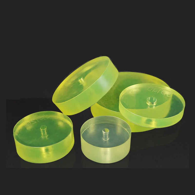 

Aperture 12mm Polyurethane PU Cushion Round Cushion Shock-absorbing Pad Light Yellow PU Cushion Cow Tendon Pad