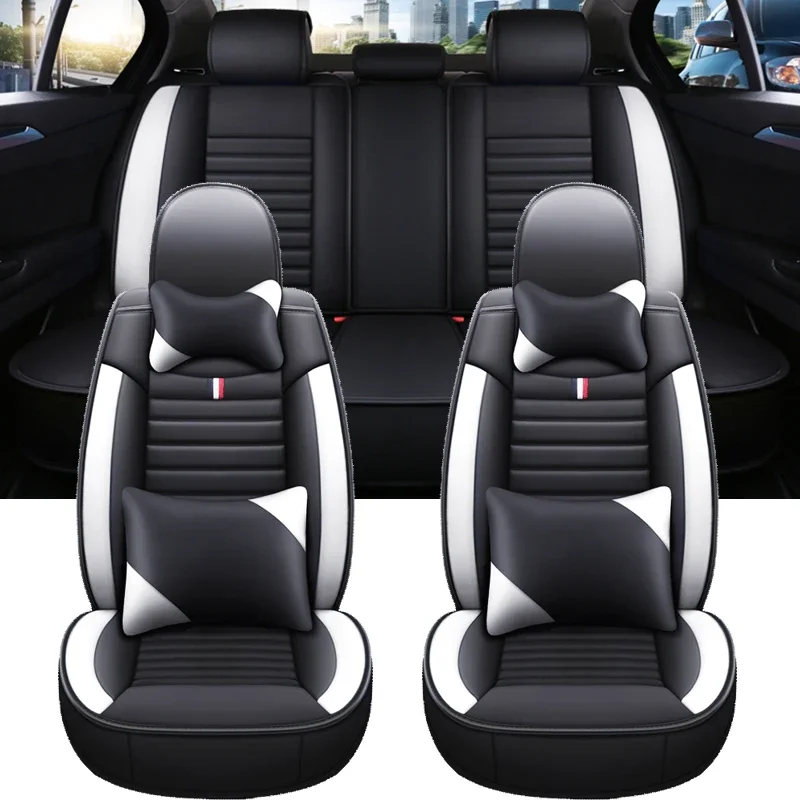 Universal Style Full Coverage Car Seat Cover for NISSAN Qashqai Juke Leaf Armada Altima Cube Dualis Tiida Car Accessories