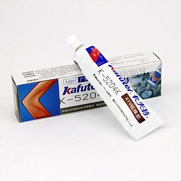 Kafuter K-5204K 80g Thermal Conductive Silicone Adhesive Heat Sink Glue for CPU Power Module Construction Woodworking