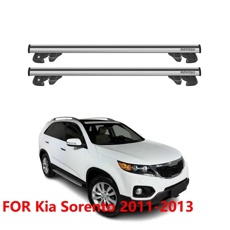 

Aluminium Roof Cross Bars For Kia Sorento 2011-2013 - Black, 2Pcs