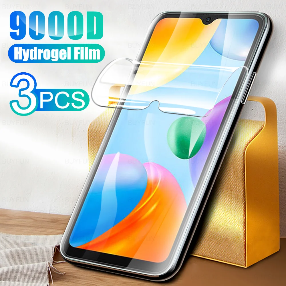 3PCS Hydrogel Film For Xiaomi Redmi 10C 6.71" Protective Film Cover For Xiomi Redmi10C 4G 10 C C10 Screen Protector Not Glass