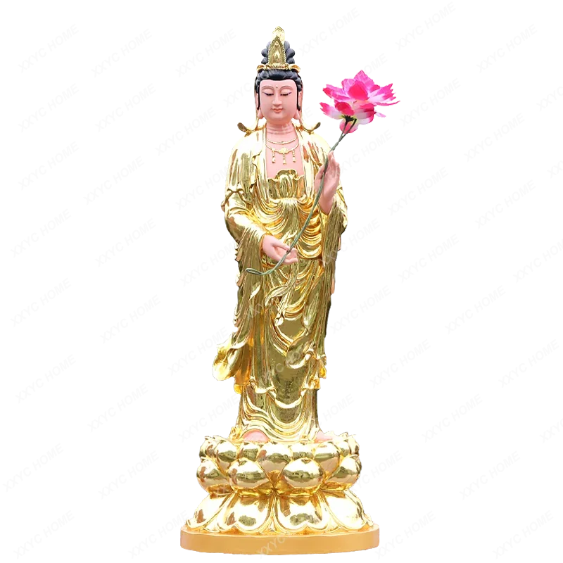 

Mahasthamaprapta Buddha Statue Decoration Large Fine Statue Resin Fiberglass Buddha Statue