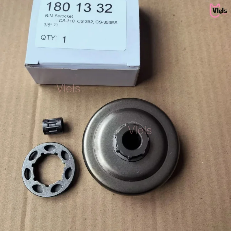 3/8 Inch 7‑Teeth Clutch Drum Sprocket Kit For Echo CS‑310 CS‑352 CS‑353ES Chainsaw Outdoor Power Tool Replacement Spare Parts