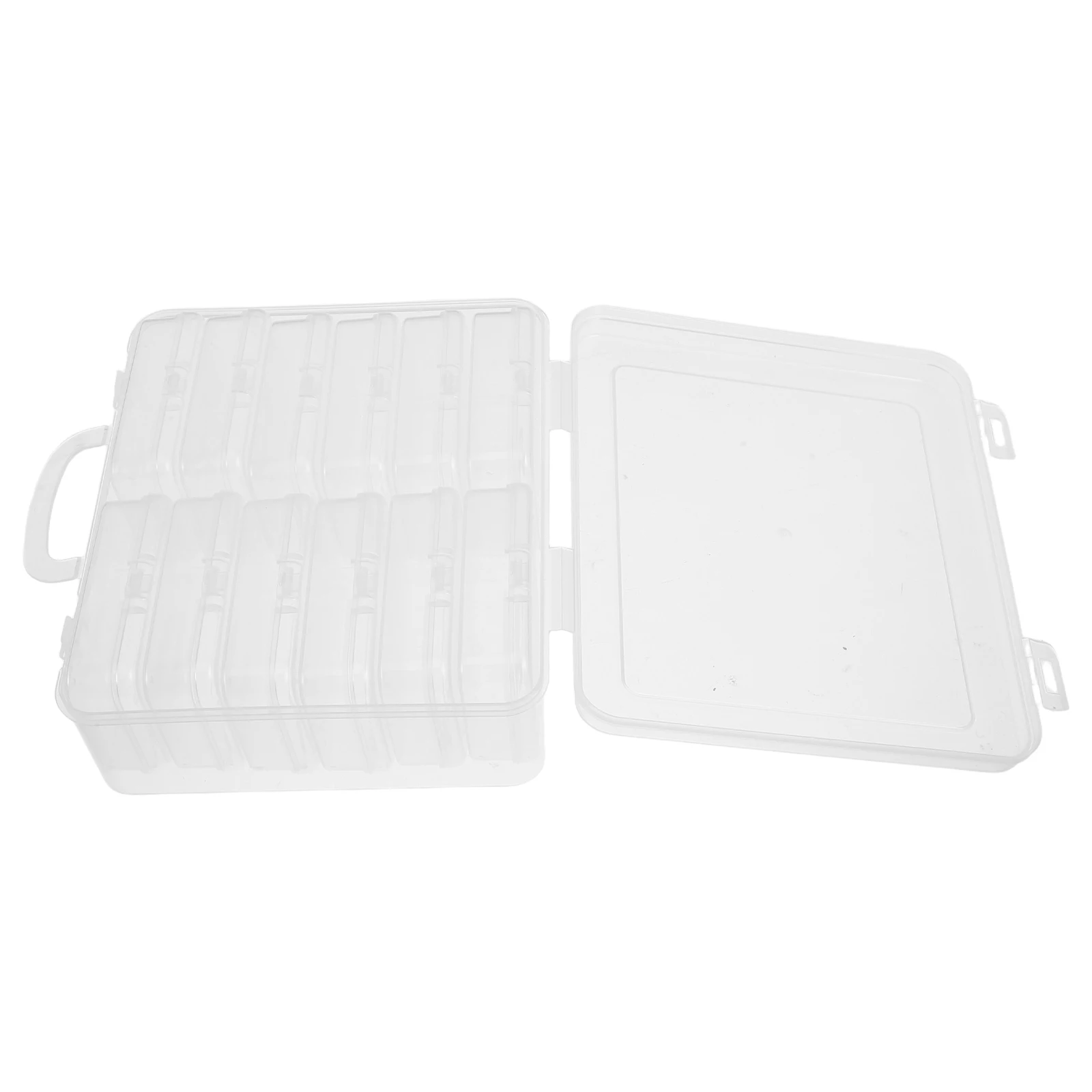 

Plastic Jewelry Box Storage Containers for Beads Small Boxes Jewellery Clear Travel Case Organizer Multipurpose Girls