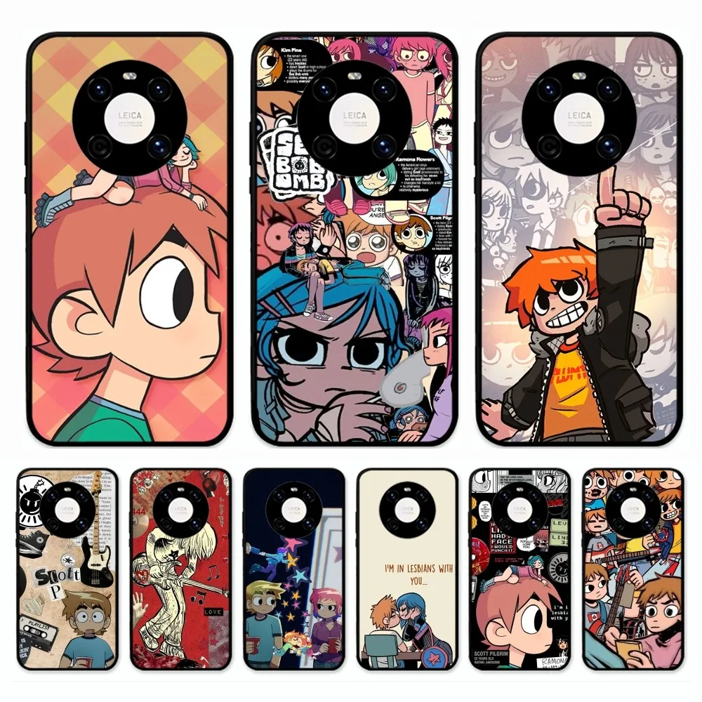 Cartoon Scott Pilgrim Phone Case For Huawei Mate 10 20 30 40 50 lite pro Nova 3 3i 5 6 SE 7 pro 7SE