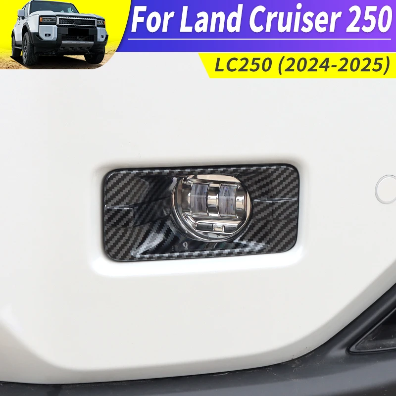 

For Toyota Land Cruiser 250 2024 2025 Prado LC250 1958 First Edition FJ250 Front Fog Lamp Decoration Paste,Upgraded Accessories