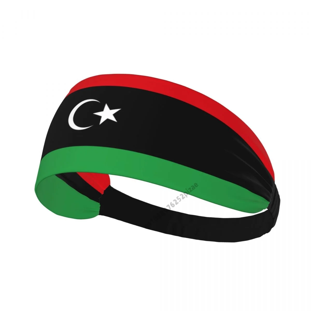 

Флаг Ливии, мужские и женские ленты, эластичные широкие повязки на голову для йоги, спорта, фитнеса, тенниса, бега, тренажерного зала, танцев, спорта