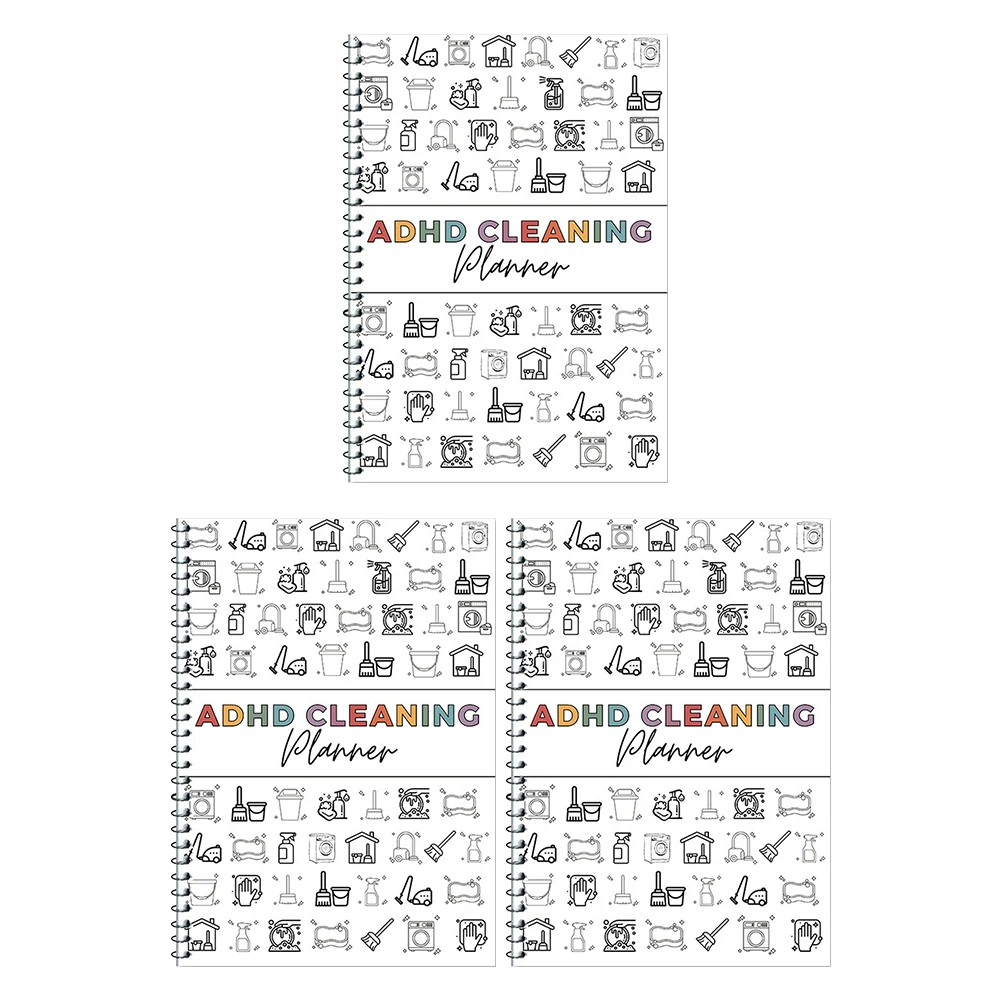 

Ежедневник для планирования уборки дома, износостойкий, многофункциональный годовой планер для уборки дома и офиса