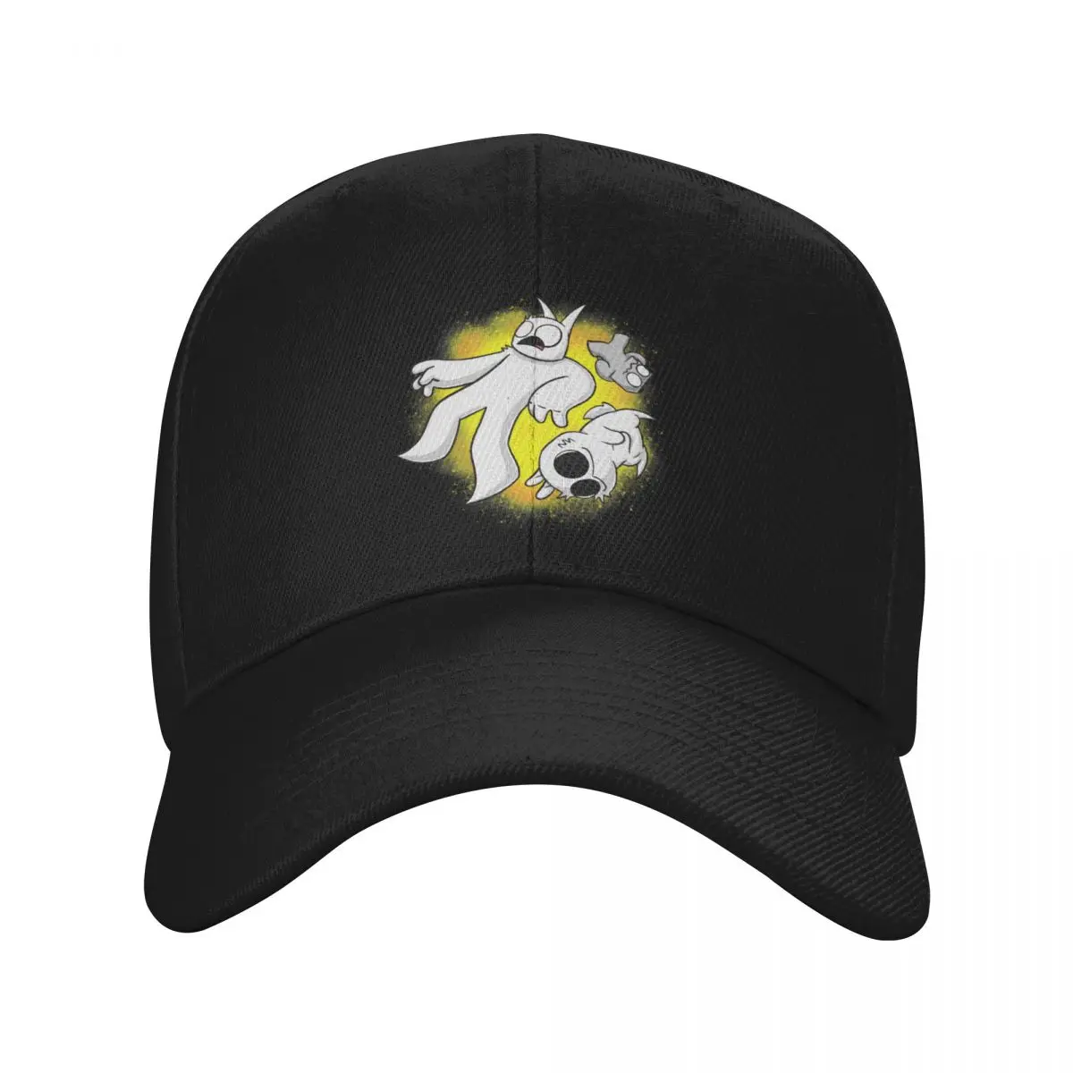 

GibThom, Bip, And Little Guy Burst Baseball Cap foam party Hat Golf Cap Golf Wear tea Hat Women's Beach Visor Men's