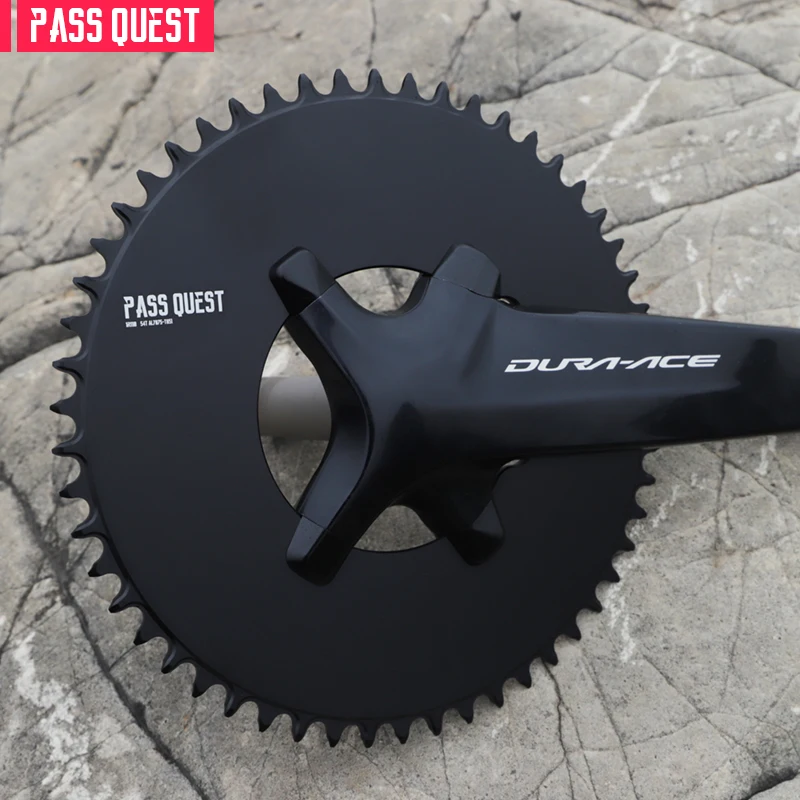 Colsed Dics Chainring 110mm BCD for Shimano 105 R7000 ULTEGRA R8000 Dura-Ace R9100 46T 52T 58T Bike Chain 110bcd PASS QUEST