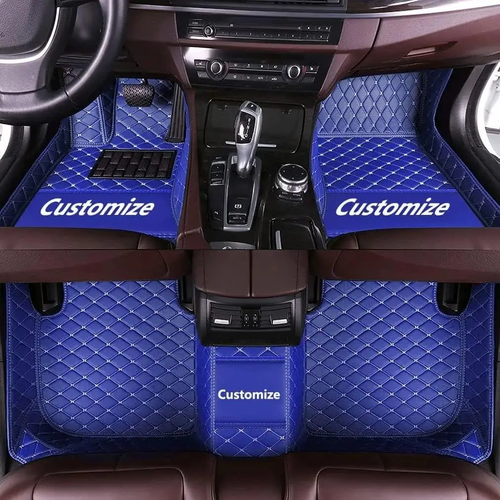 Custom Car Floor Mats For Audi Q5 All Model Custom Waterproof Auto Foot Pads Automobile Carpet Cover Interior Accessories