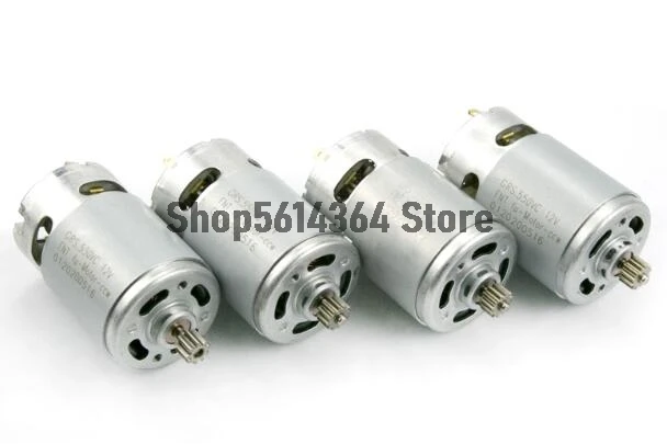 RS550 Motor 11 Teeth  10.8V 12V 14V14.4V 16.8V 18V Gear 3mm Shaft For Cordless Charge Drill Screwdriver 550