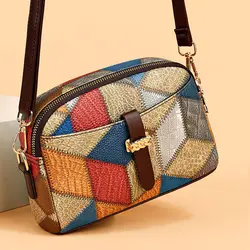 2024 Spring Bags New Ladies Shoulder Bag Mix Color Crossbody Bags Shoulder Ladies Handbags Designer Hand Sac Main Female Bags