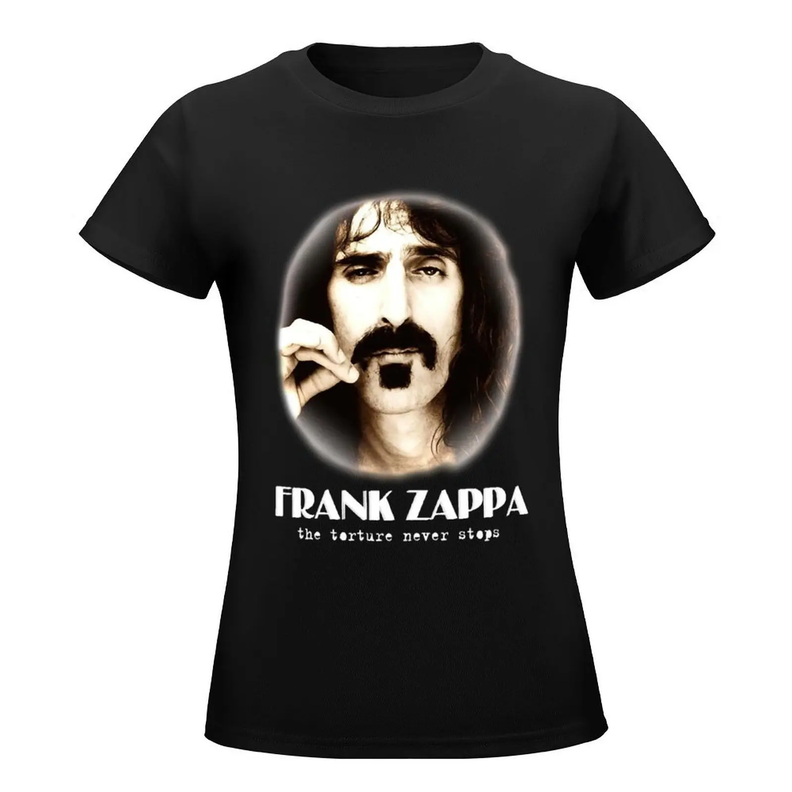 Fránk music Záppà-Fránk music Záppà the torture never stops Round neck Unisex T-Shirt