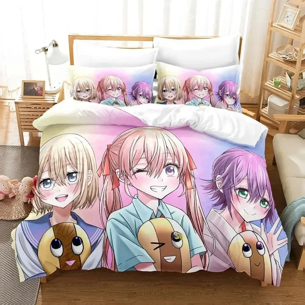 3D Printed Cartoons A Couple Of Cuckoos Bedding Set Single Twin Full Queen King Size Bed Set Adult Kid Bedroom Duvetcover Sets