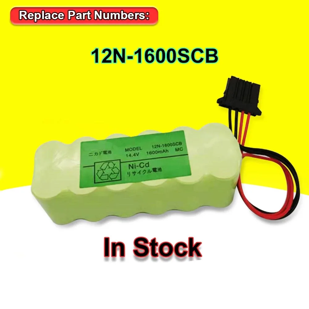 1600mAh 12N-1600SCB Battery Pack With Plug Accessories Parts 14.4V High-Quality In Stock Fast Delivery With Tracking Number