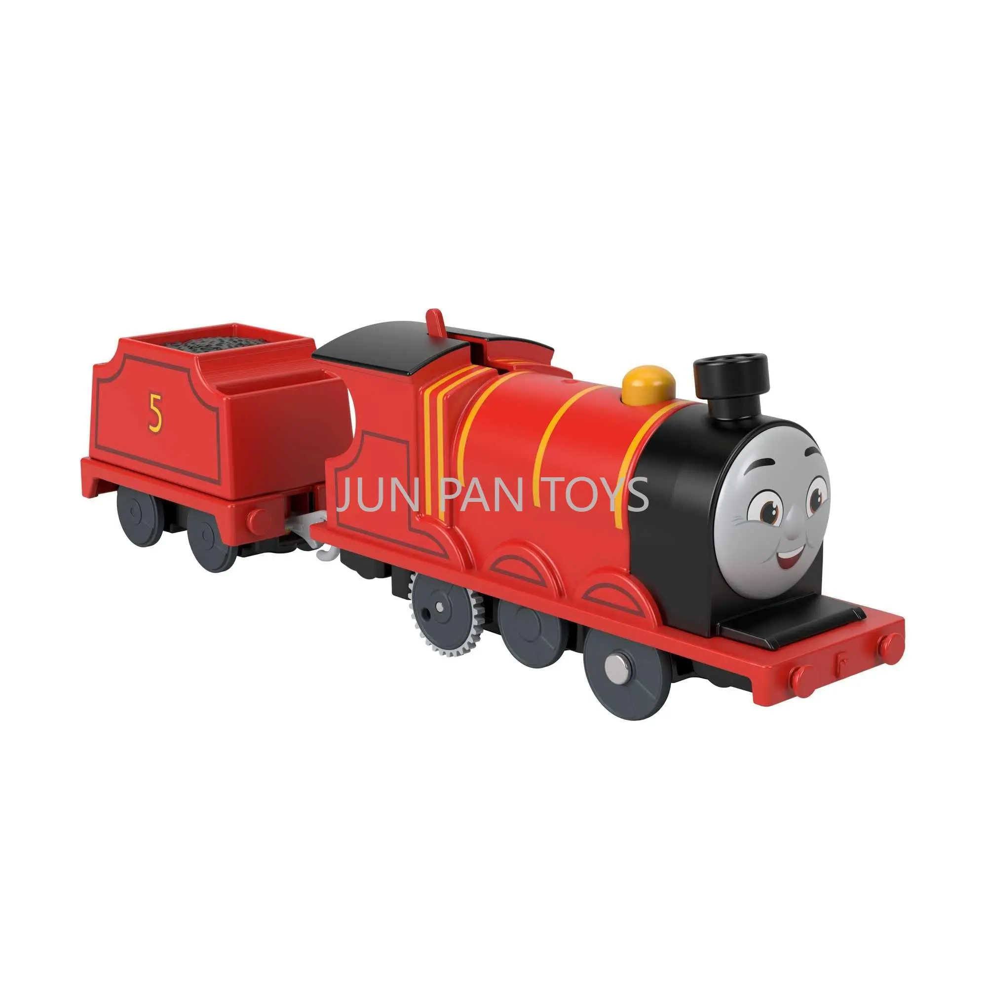 Original Thomas & Friends James Motorized Toy Train Engine for Preschool Kids James Gordon Engine Train Toys Boys Birthday Gift