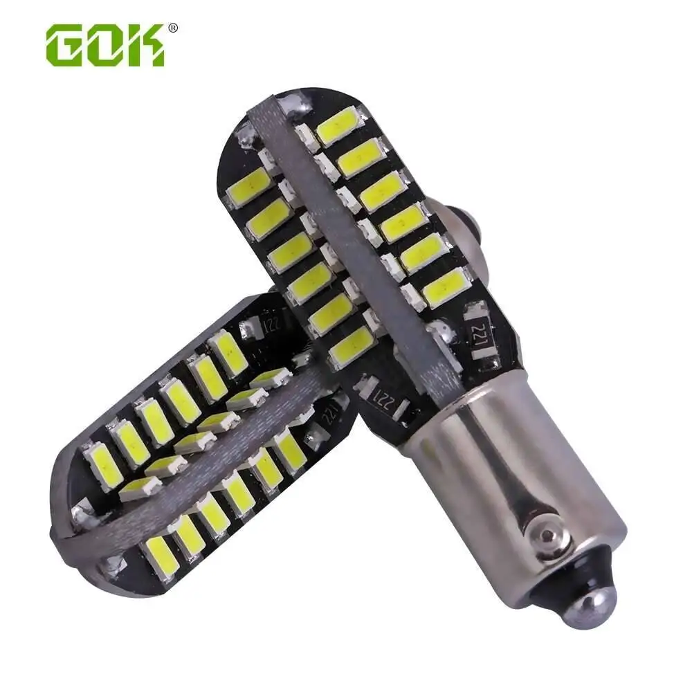 

2 шт., лампочка для парковочного номерного знака на дверь автомобиля BA9S Bax9s Bay9s T4W Led Canbus 48Smd, сигнальная лампа без ошибок, внутреннее освещение