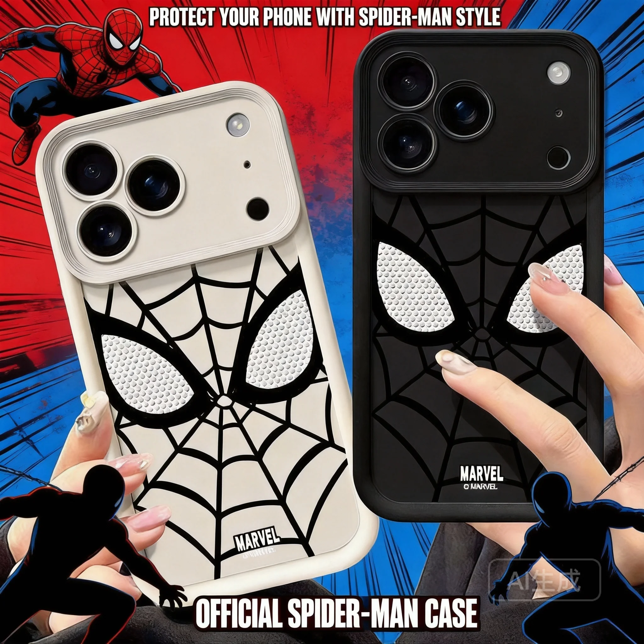 New Anime Spider-mans Phone Case for Samsung S26 S25 S24 S23 S22 S21 S20 F06 M16 Note 20 FE Plus Ultra 4G 5G Soft Silicone Cover