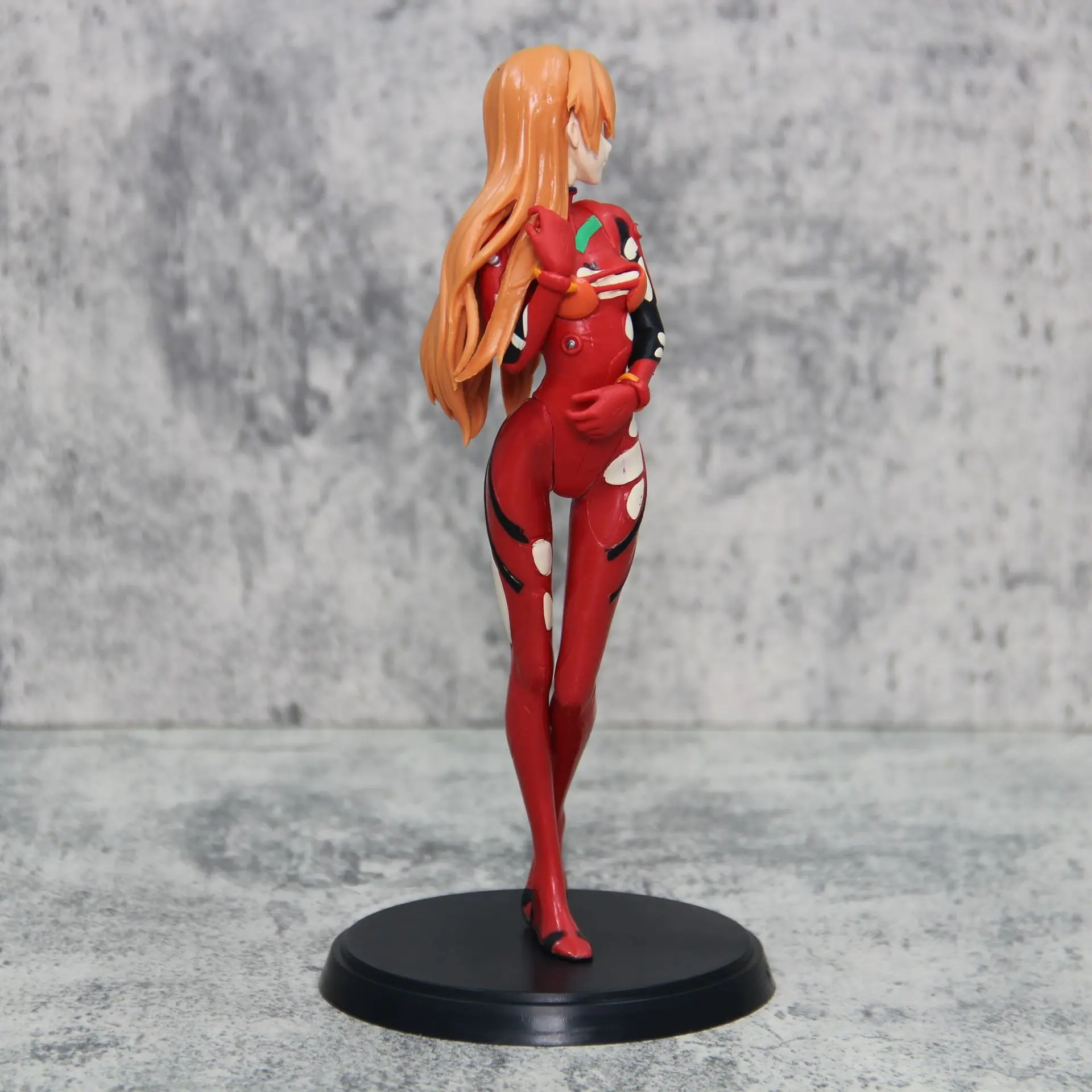 Anime neon genesis evangelion nova versão teatral finale asuka langley soryu batalha à beira-mar danificado modelo brinquedo figura de ação