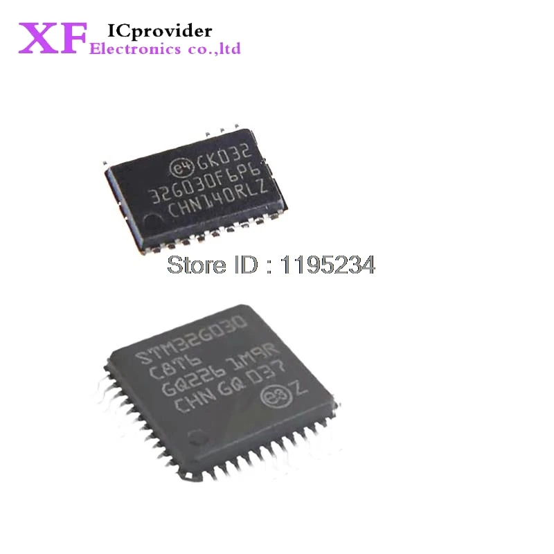 5PCS STM32G030F6P6 STM32G031F4P6 STM32G031F6P6 STM32G031F8P6 STM32G030 STM32G031 STM32G TSSOP-20 TQPF48