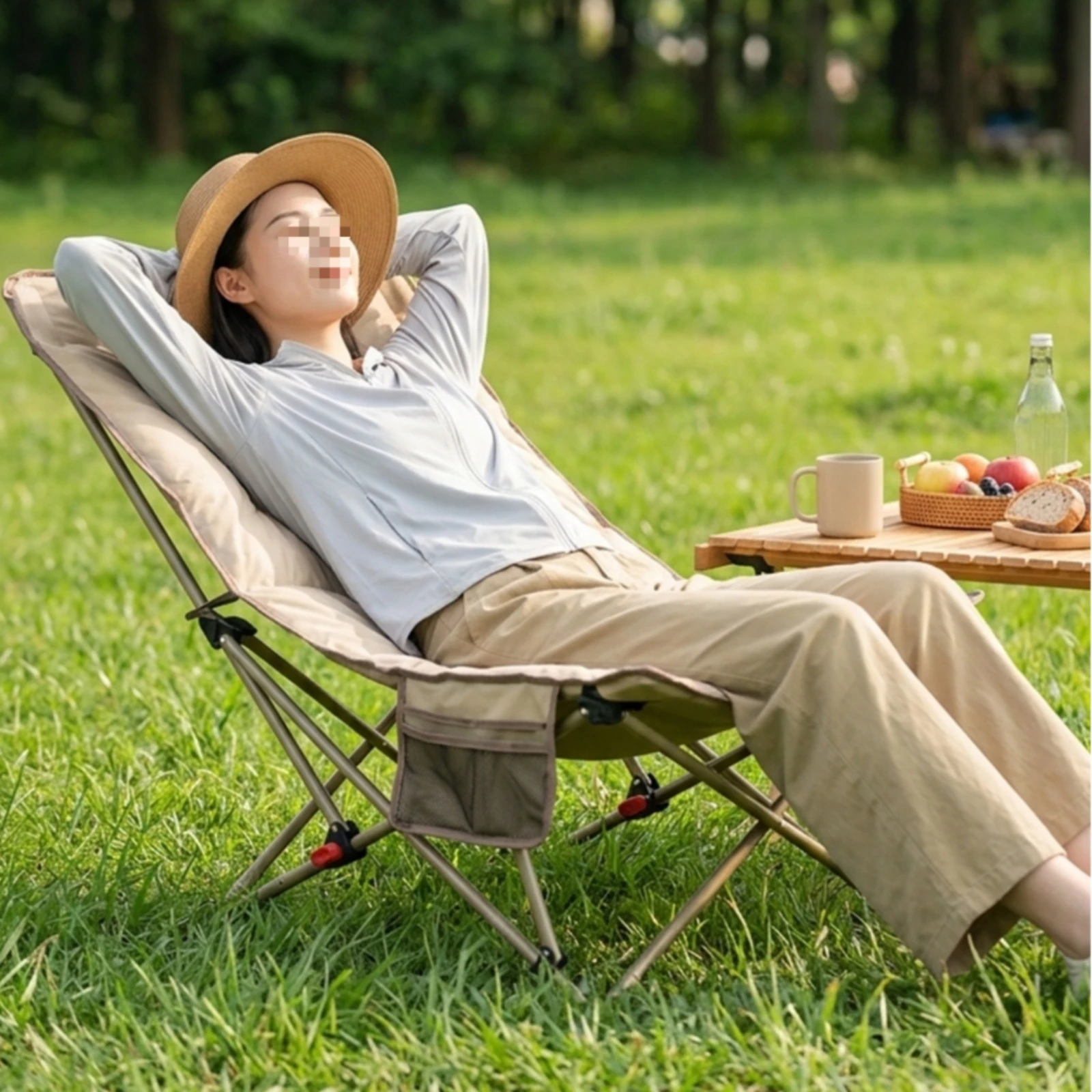 Yastıklı Yatar Koltuk Kalınlaş - Outdoor Camping Lounge Chairs incelemesi ve fiyatı