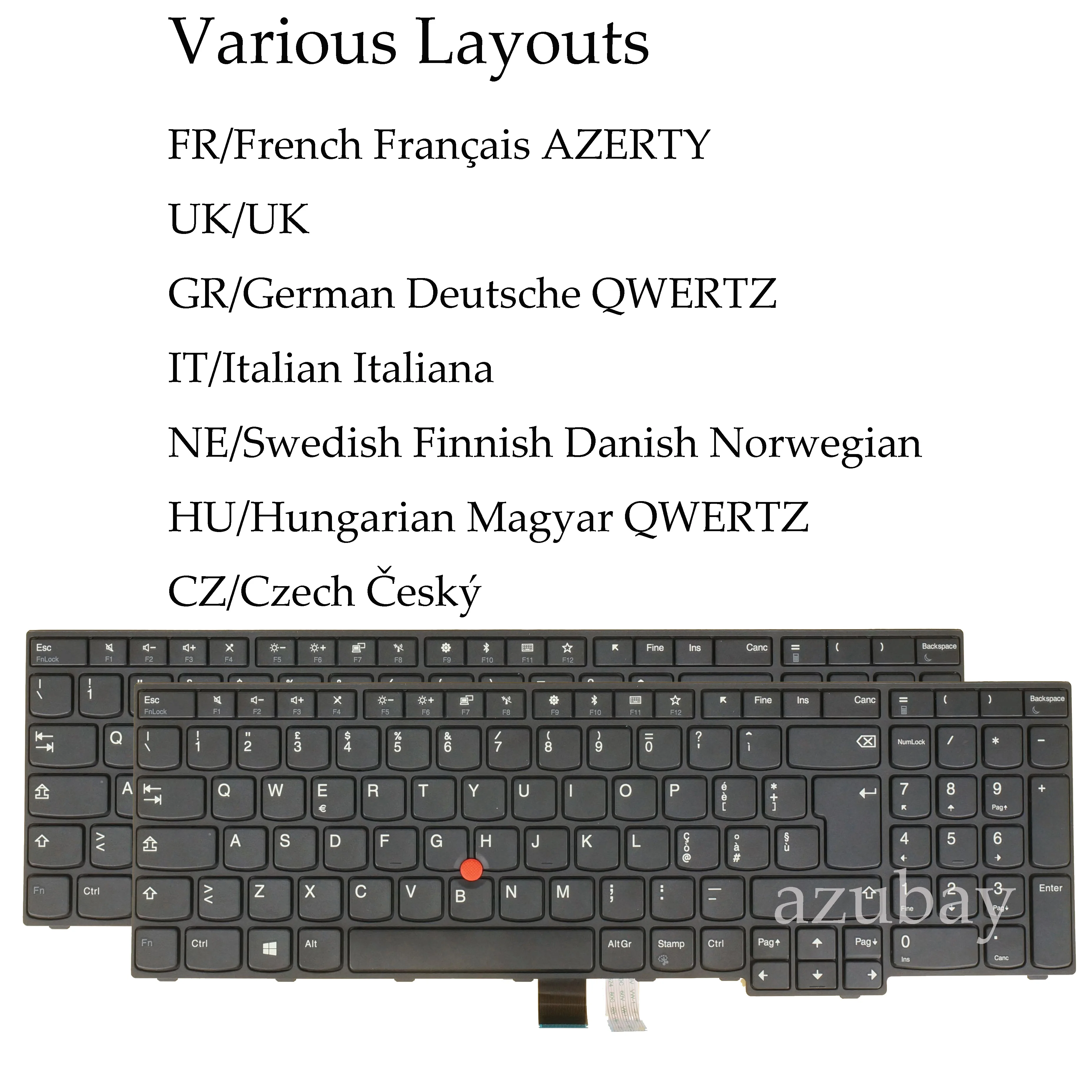 Keyboard for Lenovo Thinkpad 01EN357 01EN355 01EN353 SN20L83691 SN5357 SN20K93376  SN5357 01AX128 01AX208 01AX168 SN20K93383