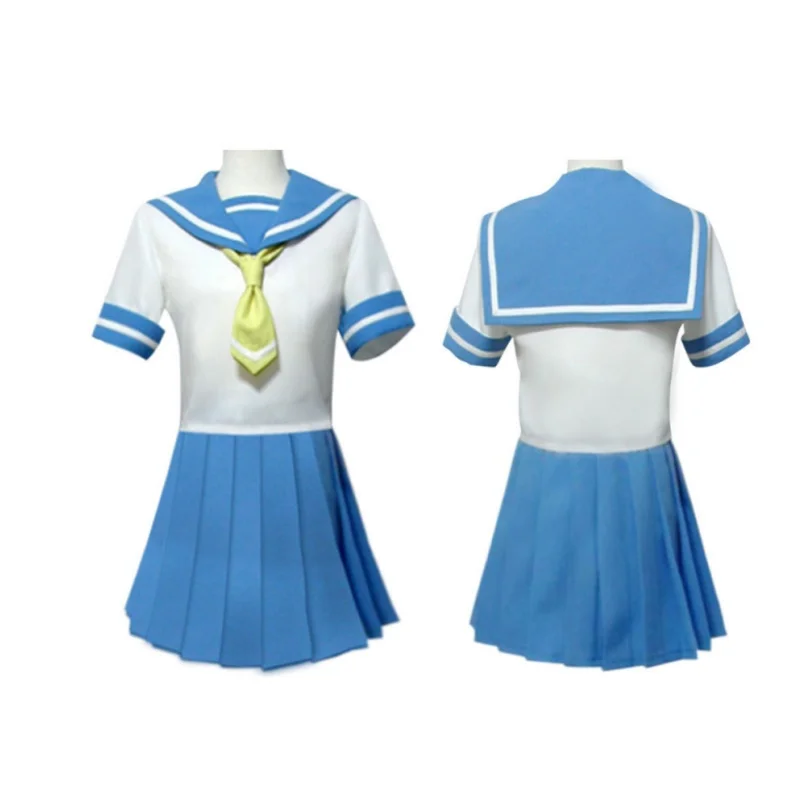 Higurashi ชุดคอสเพลย์ ryugu Rena กระโปรงกะลาสีเครื่องแบบนักเรียนชุดปาร์ตี้เทศกาลฮาโลวีน