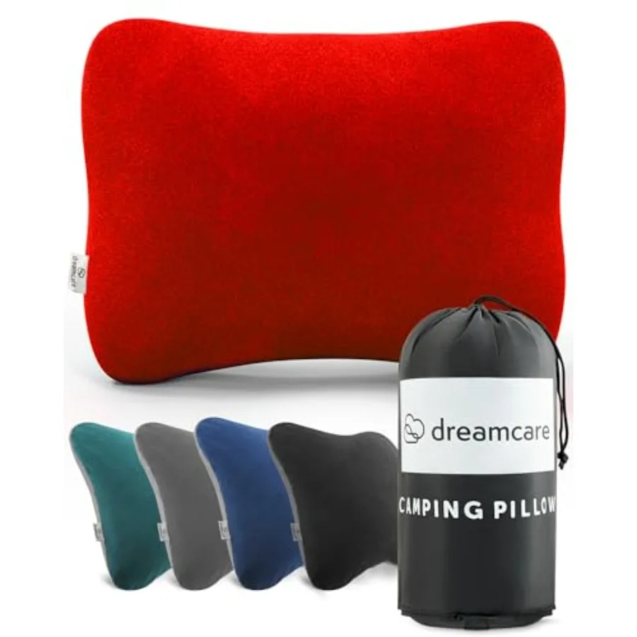 Memory Foam Camping Travel Pillow for Comfort