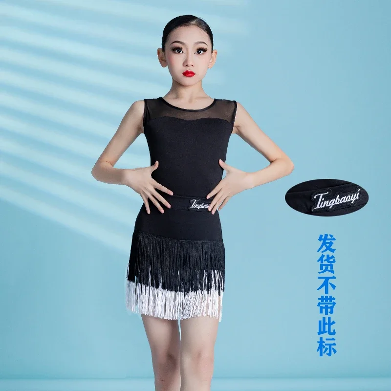 robe-de-danse-latine-pour-enfants-bleue-a-manches-longues-costume-de-danse-samba-cha-cha-vetements-de-pratique-de-danse-ensemble-jupe-a-franges-pour-fille