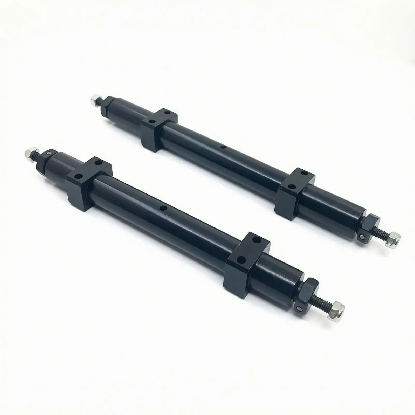 Trailer Rear Axle Assembly Mounting Blocks Non-Powered Trailer Axle Threaded