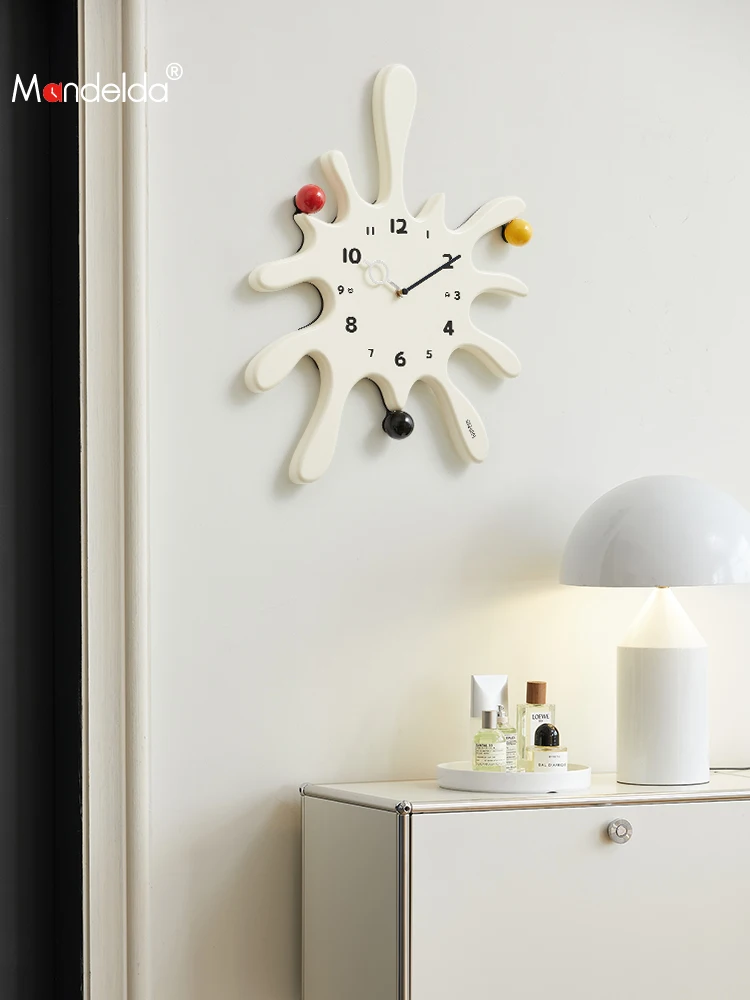 

Роскошные настенные часы Nordic Light — современные минималистичные художественные креативные часы для гостиной