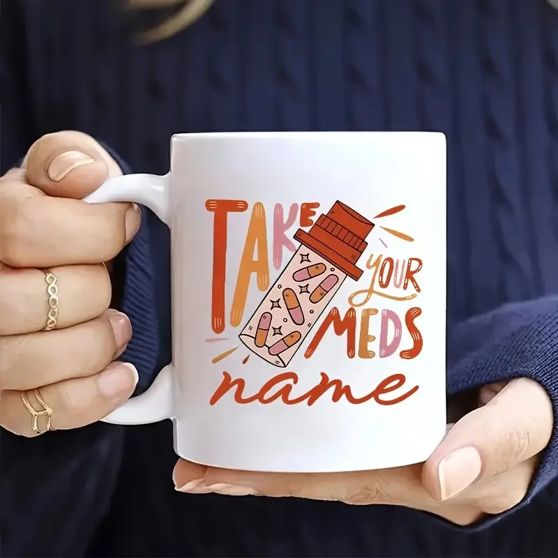 Hot-selling element mugs, office cups, coffee cups, white cups can be printed with LOGO, DIY,