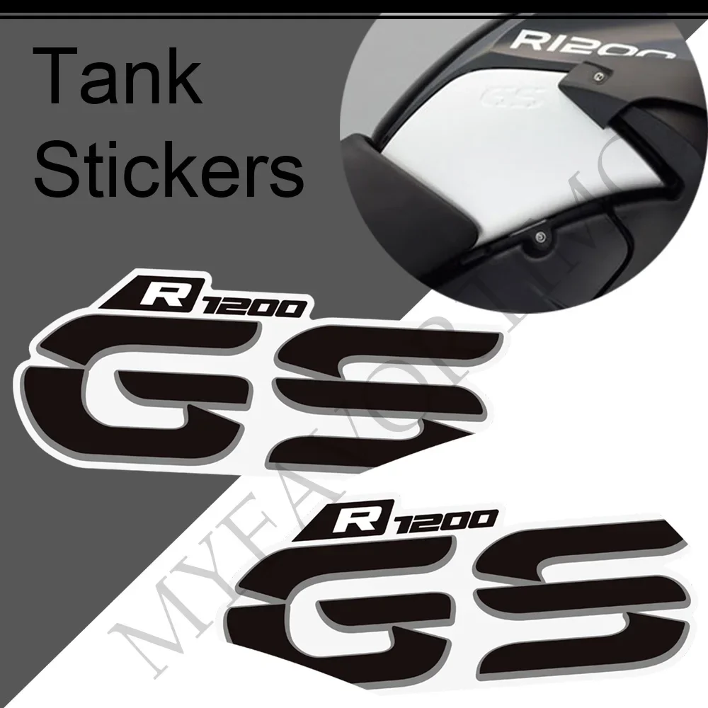 

Tank Pad Grips Gas Fuel Oil Kit Knee Stickers For BMW R1200GS R 1200 GS GSA 2004 2005 2006 2007 2008 2009 2010 2011 2012 2013