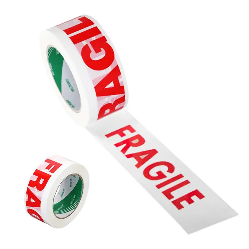 Fragile Tape Roll Caution Tape Barrier Caution Barrier Fragile Warning Sticker Red Warning Tape For Packing Shipping