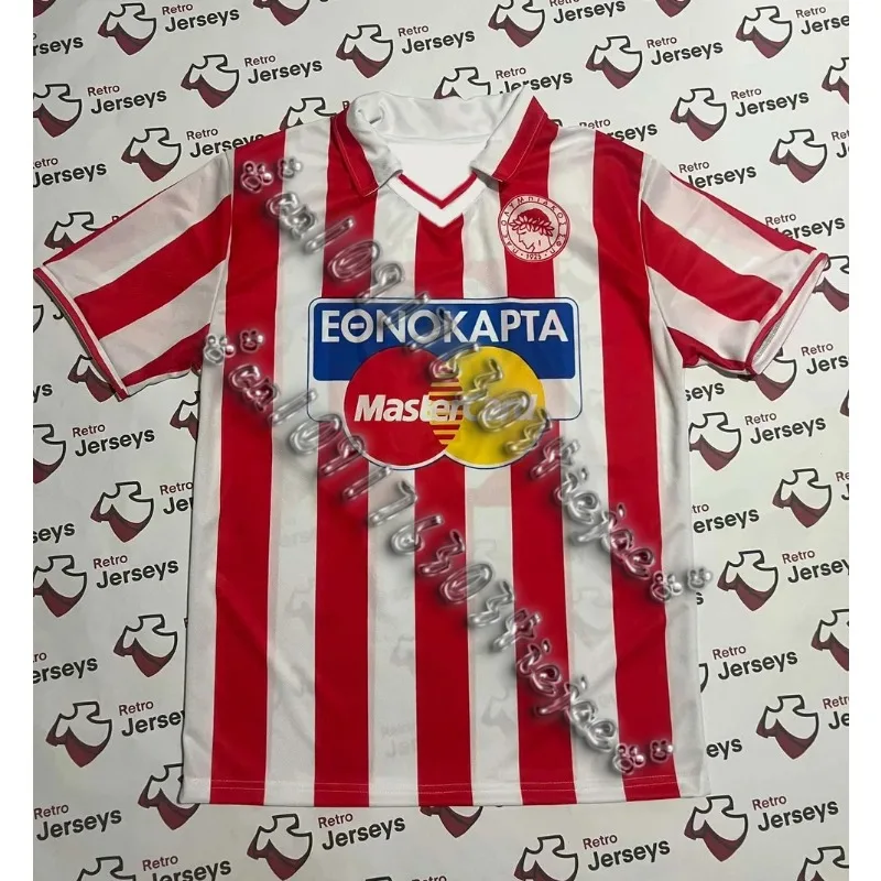 

Olympiakos Piraeus Shirt 1996-1997 Home - Retro Jerseys, φανέλα Ολυμπιακός 3D printing
