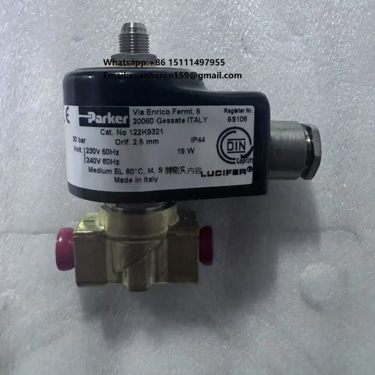 Parker 122K9321 Solenoid Valves