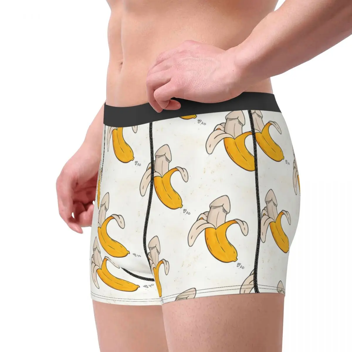 Banana Dicks Men Boxer Briefs Underpants Penis Highly Breathable High Quality Sexy Shorts Gift Idea