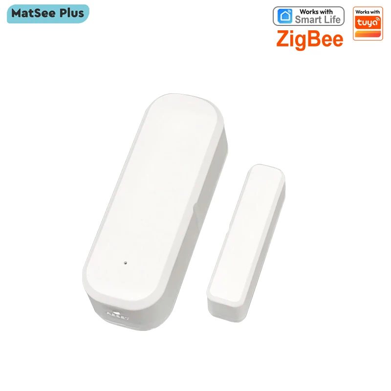 

ZigBee Door Window Sensor Gate Sensor Open Close Detector Smart Life Tuya App Security Alarm System ZigBee Gateway Required