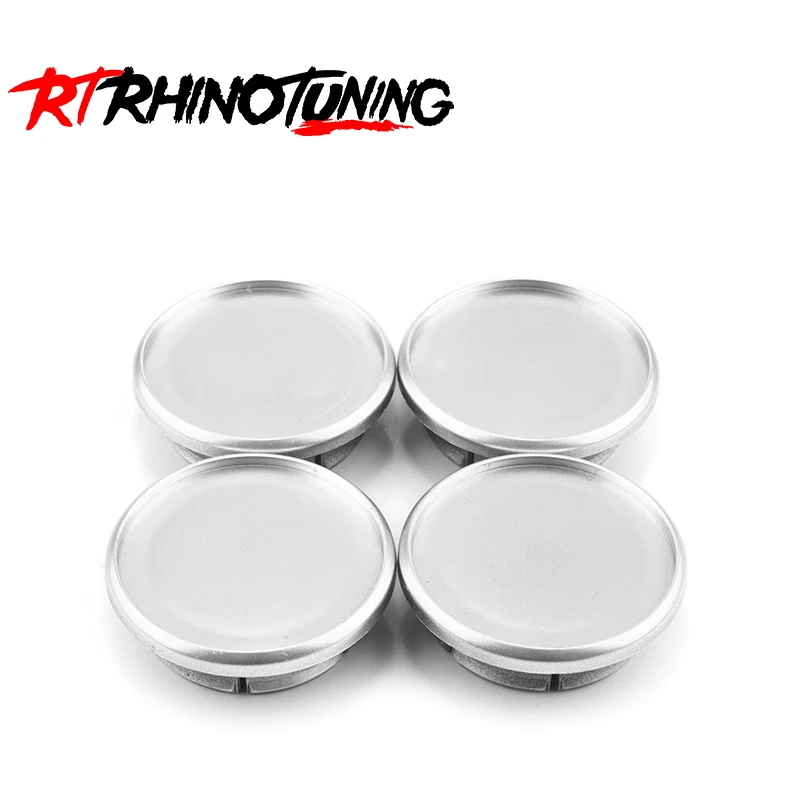 

4PCS OD 55.8mm/2.2" ID 42.8mm/1.69" Wheel Center Caps Rim Hub Cover for Gran Turismo #108947 #387201362 Modification Accessories