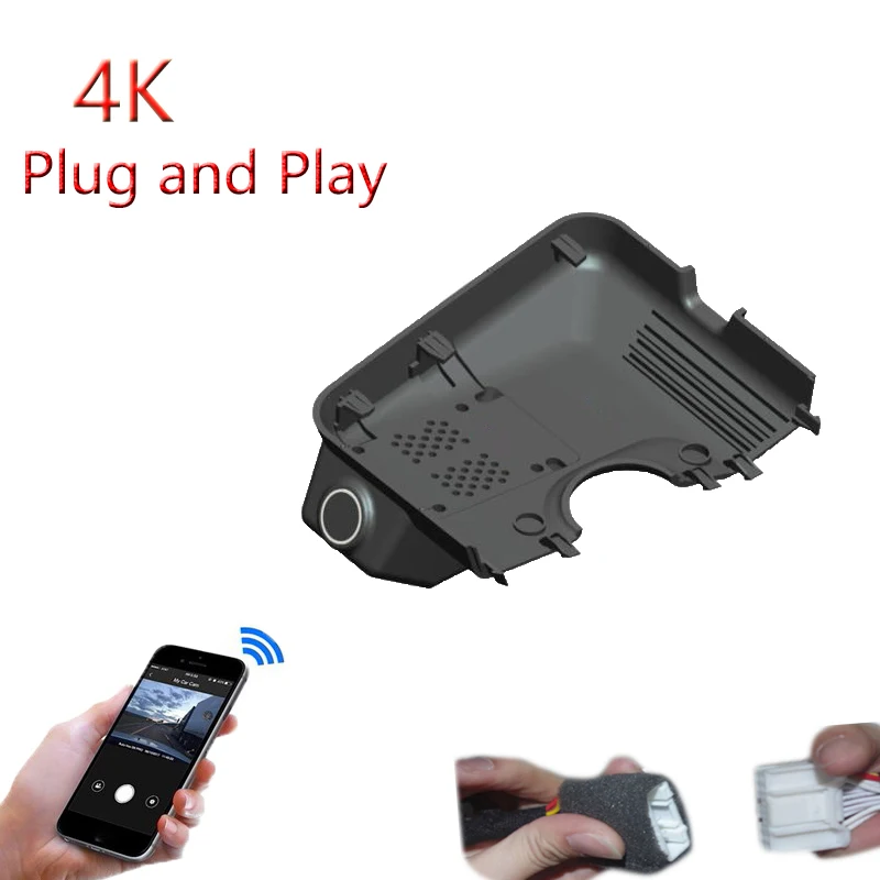 

4K Plug And Play For Changan Chan gan X5 PLUS 2024 2025 2026 Car Video Recorder Wifi DVR DashCam Camera Full HD 2160P Wide Angle