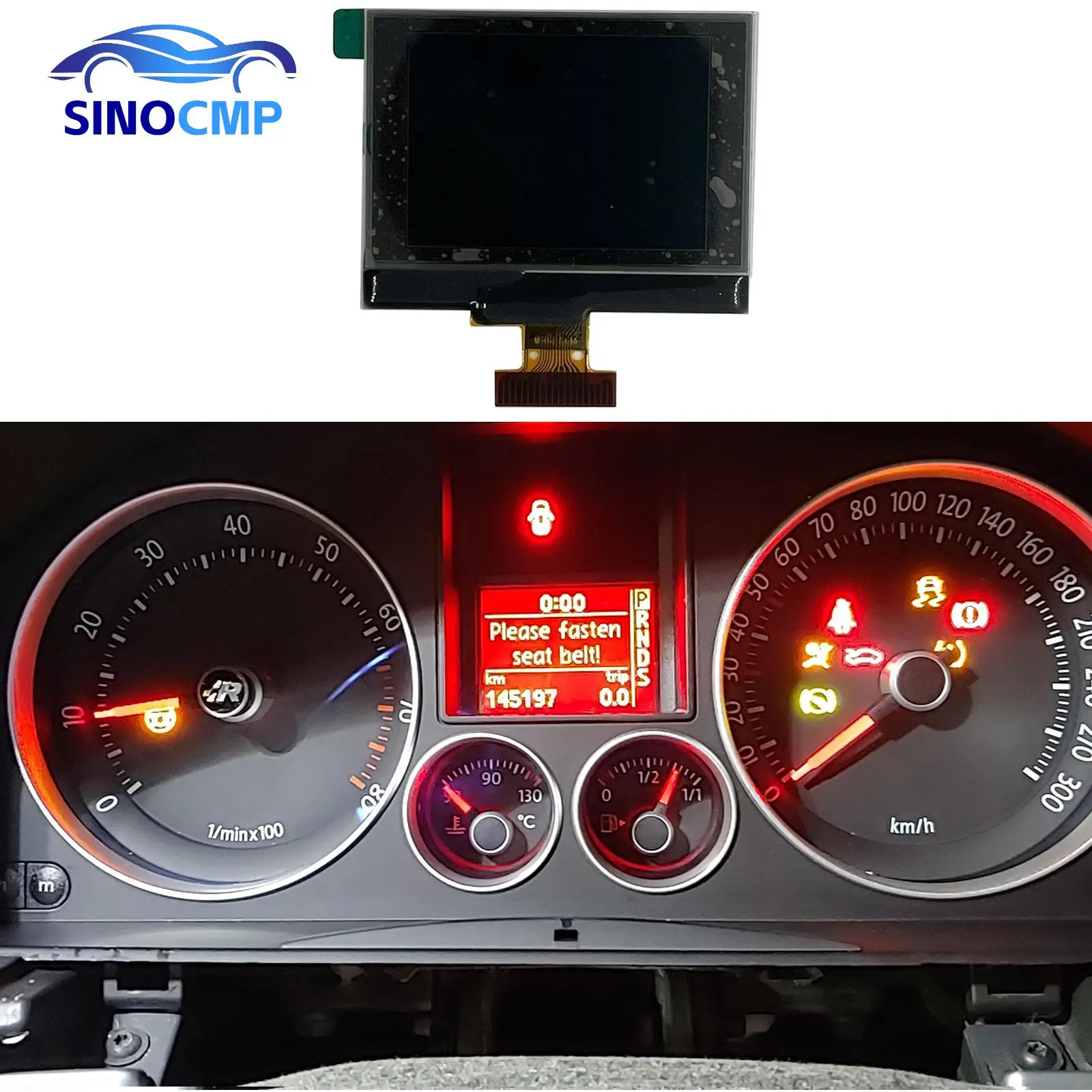 

1TD920862 1K0920861M 92290206 LCD Display Screen Dashboard For Golf Touran Passat Jetta Caddy Eos Scirocco Car Accessories