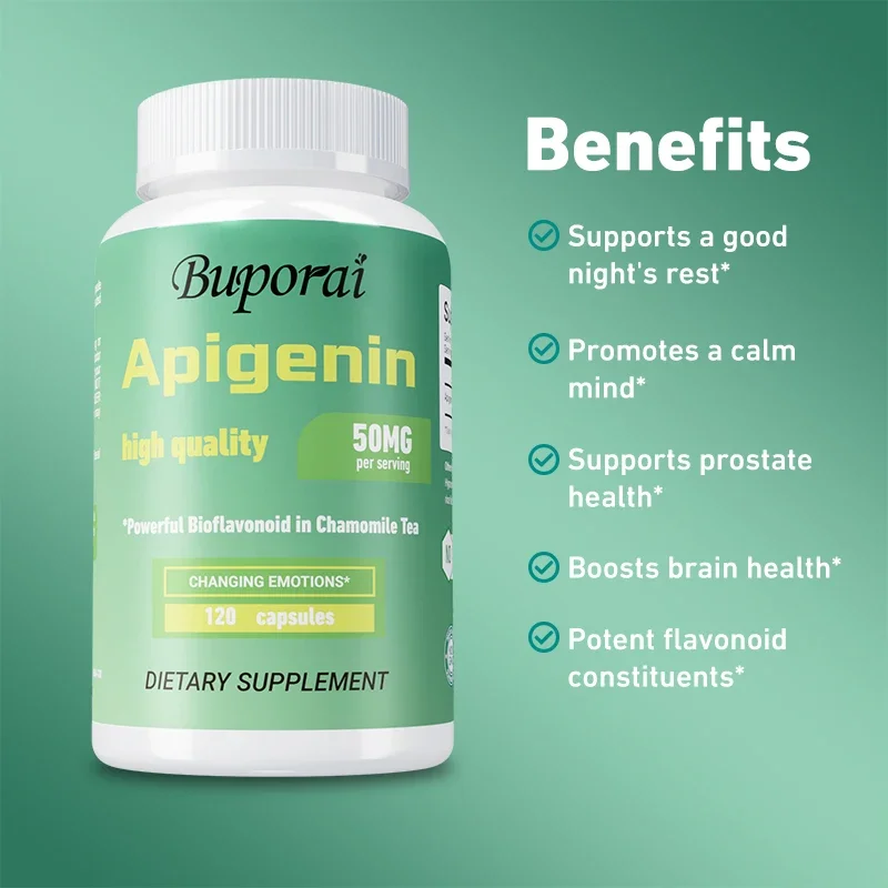 Apigenin Supplement - Helps with Relaxation, Sleep, Mood and Cognitive Function