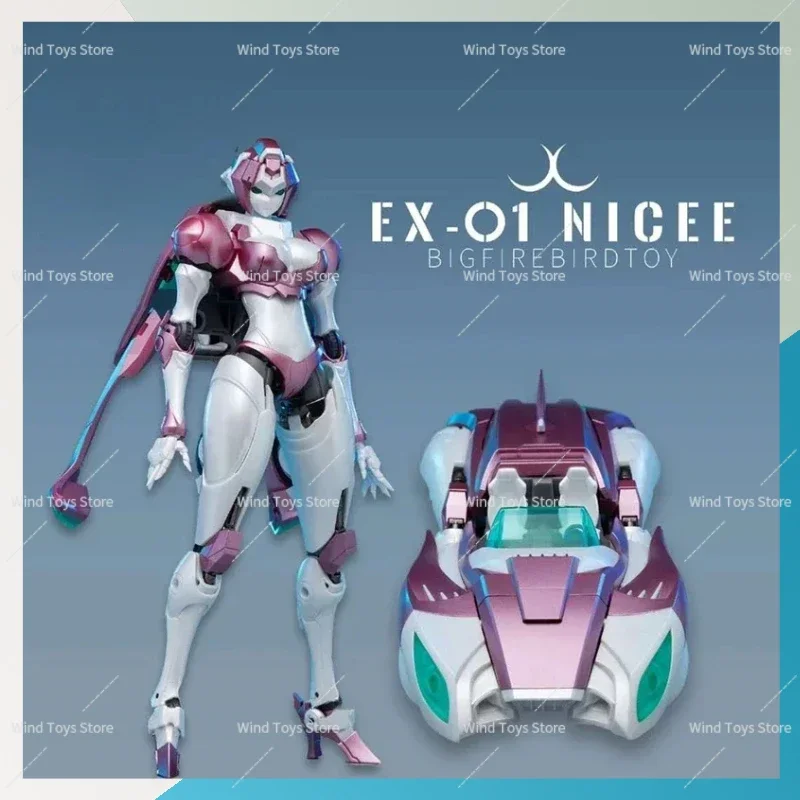 Коллекционная фигурка Rouge Firebird, игрушка-трансформер, Nicee Arcee Ex01 Ex-01, 100% оригинал, Fidget Yys, подарок на складе Коллекционная фигурка Rouge Firebird, игрушка-трансформер, Nicee Arcee Ex01 Ex-01, 100% оригинал, Fidget Yys, подарок на складе