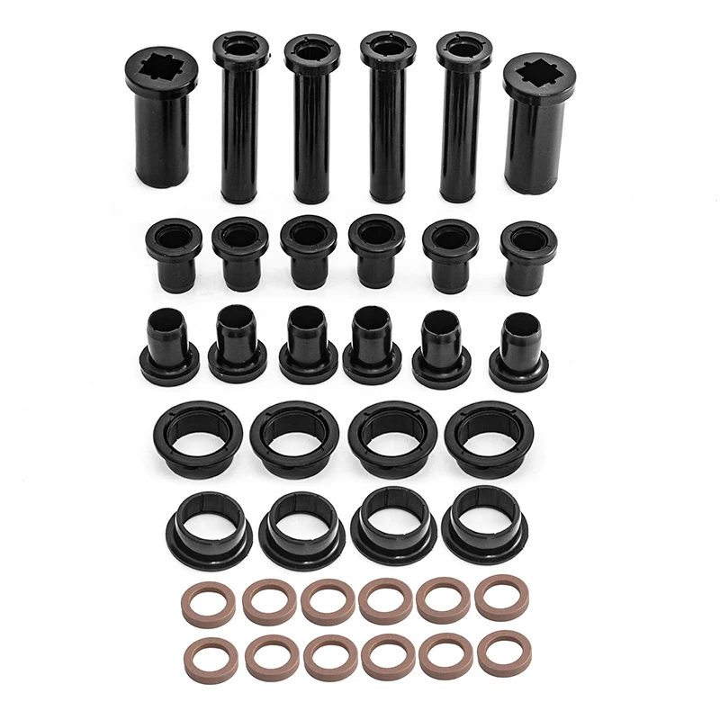 

26/38 Pcs Fit For Polaris Sportsman 500 Rse 1996-2000 2002 Polaris Sportsman 700 2002 Black Rear Suspension Bushings Accessories