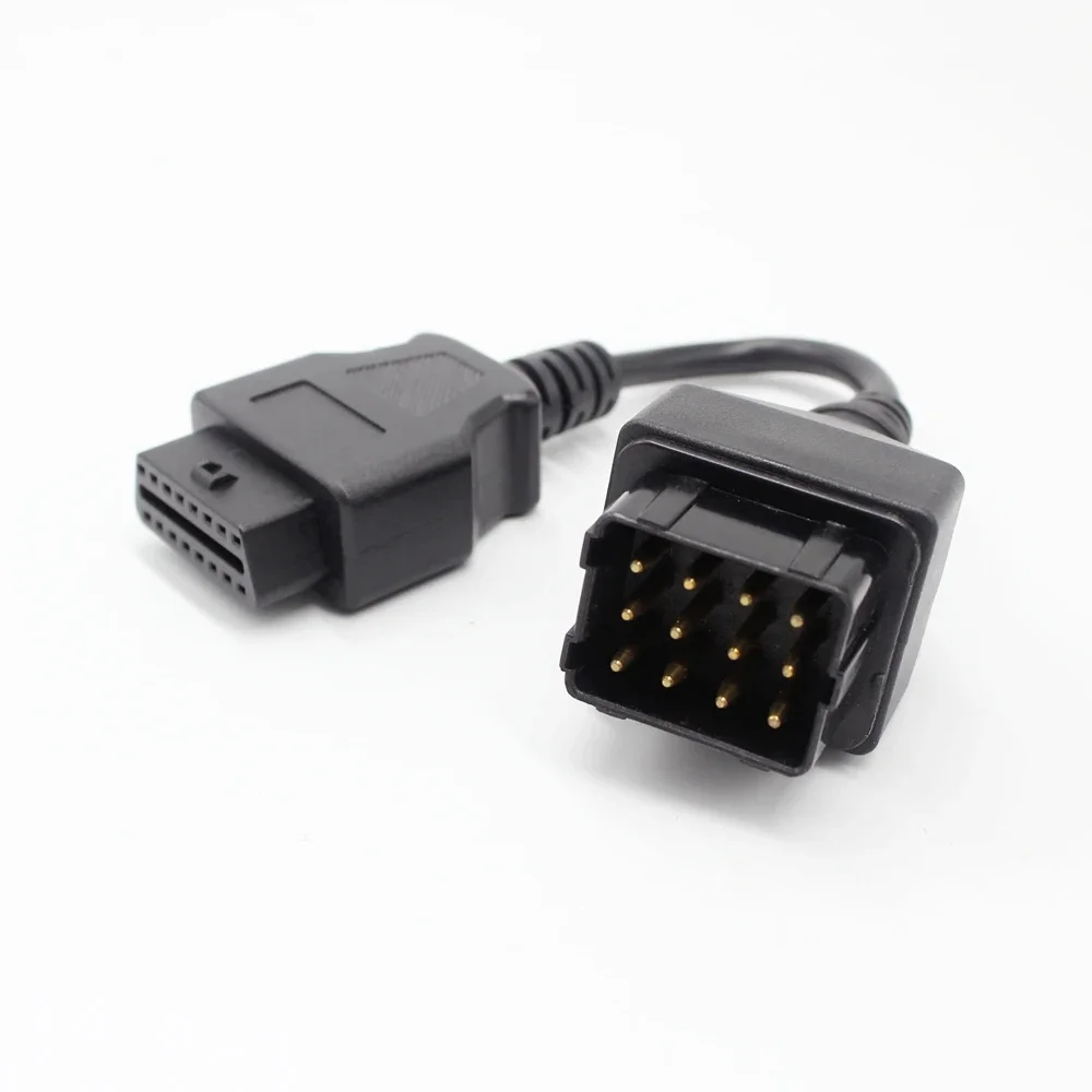 كابلات الشاحنات obd2 كابل توصيل لكابل Vocom 12pin لشاحنات رينو أداة تشخيصية كابل توصيل الماسح الضوئي vocom