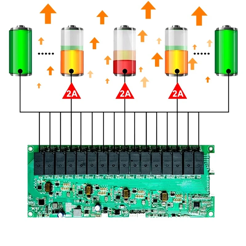 EU  Seplos 3.0  bms 48V 280ah kits with 2A active balancer DIY Battery Kits 15KWH pack for 280ah 304ah 310ah cells