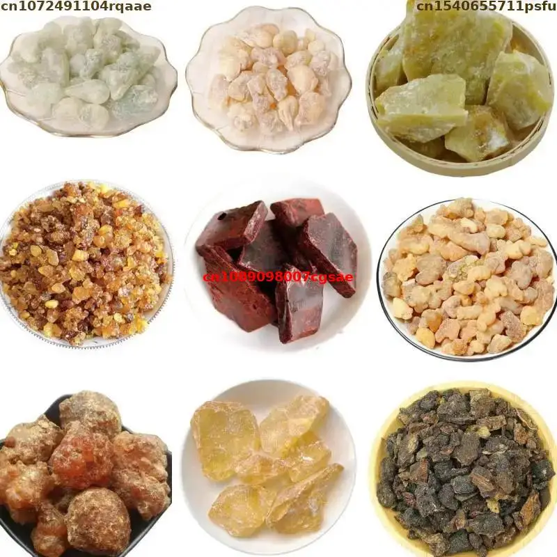 9 Types Top Oman Frankincense Myrrh Green Frankincense Purify Soul Burning Incense Benzoin Rosin Yoga Meditation Resin Incense