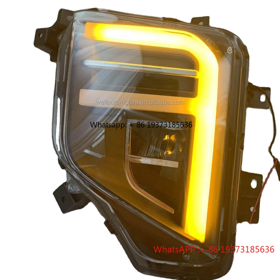 

Off Road 4X4 Accessories Black LED Fog Light ABS DRL Daytime Running Lights for Triton L200